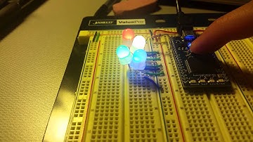 mbed demo of NeoPixels using array of pixels