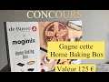  superbe concours  gagne cette home baking box dune valeur de 125 magimix  debuyer 