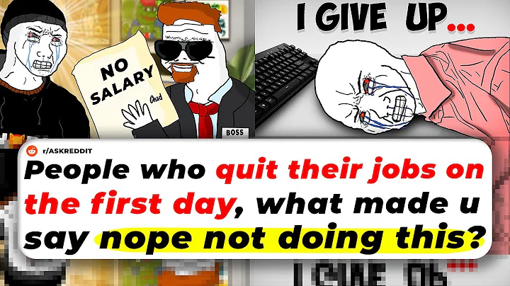 People Who QUIT Their Jobs On The FIRST DAY, What Made You Say 'Nope, Not DOING THIS'?