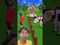 Scaryteacher &amp; Cow 🍎 Apple ​#scaryteacher3d​ #animalscartoon #surendraoyami #cowcartoon #shorts