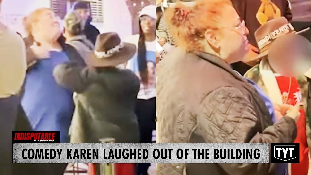 Comedy Karen Gets Laughed Out Of The Building - YouTube