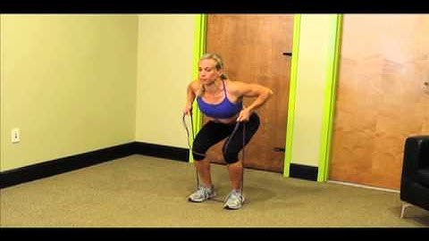 GoFit Superband Bent Over Rows