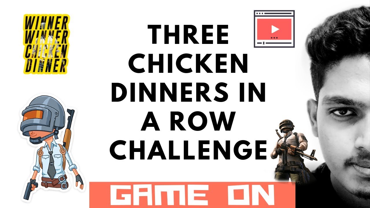 Three Chicken Dinners in a Row Challenge | Live Streaming by Hrishikesh ...