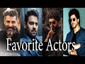 Top 10 favorite actors