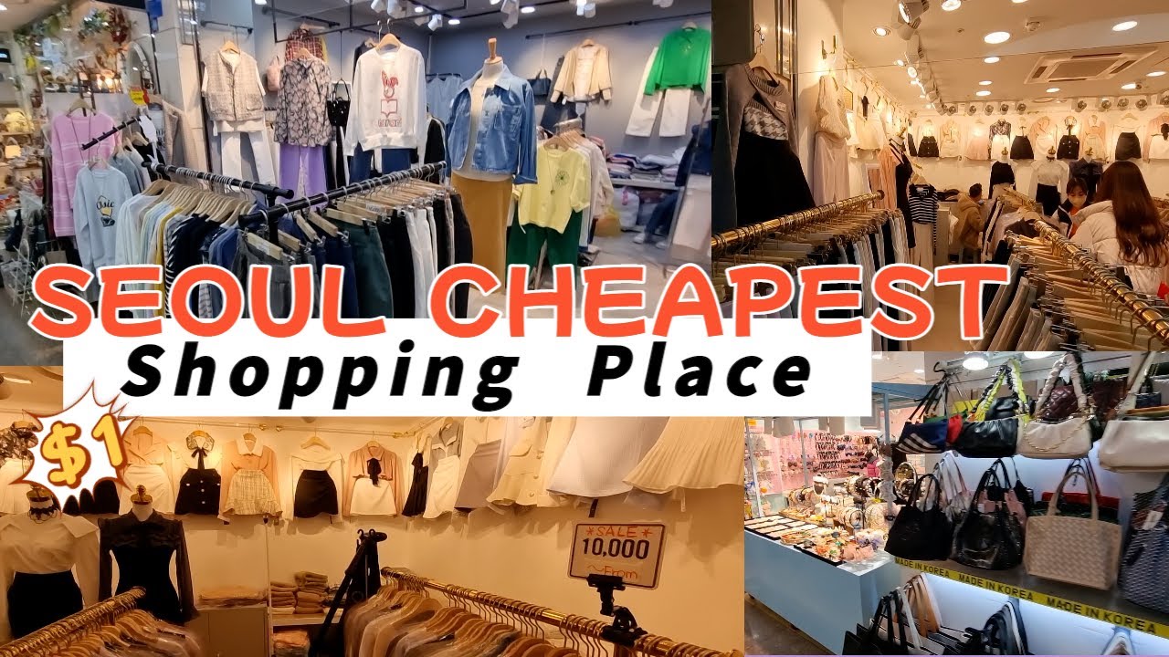 Shopping In Korea vlog 🇰🇷 spring fashion haul at GotoMall underground ...