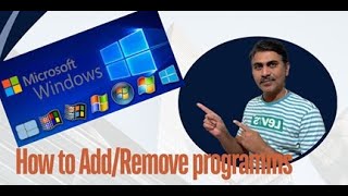 Add or remove programs on Windows 10/11 manually