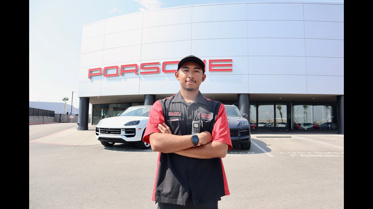 Meet Ceasar:  How Gaudin Porsche is connecting early to the talent pipeline