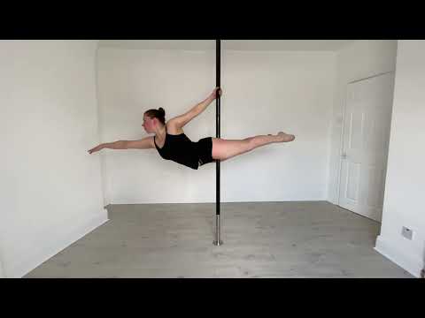 Intermediate Pole Trick Tutorial. Superman from Standing