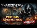 Phasmophobia ⚡ SIN TIEMPO PARA PENSAR… PARTIDAS EXTREMAS (EN DIRECTO)