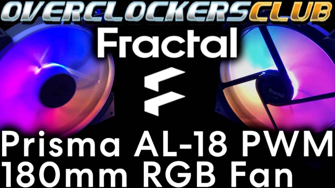 OCC checks out the new Prisma AL-18 PWM ARGB 180mm fans! - YouTube