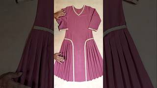 New Site Plated Kurti Cutting Tutorial #shorts