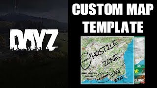 DAYZ Chernarus Custom Map Photoshop Template For Nitrado Private Server Info & Discord DAYZ Chernarus Custom Map Photoshop Template For Nitrado Private Server Info & Discord