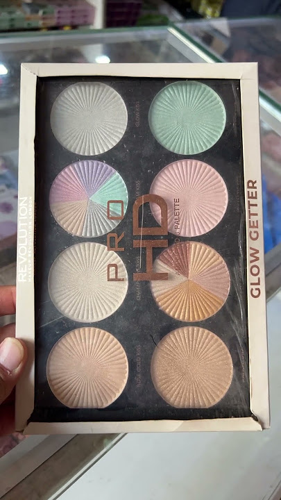 Revolution 8 highlighter palette..#alishoppingstore #revolution #highlighter #shortvideo #shorts