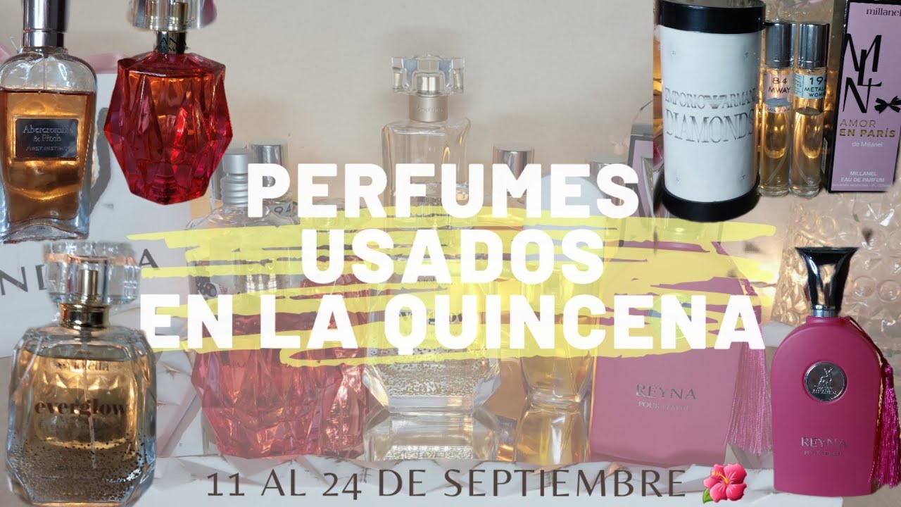 PERFUMES USADOS en la quincena sept'23 #perfumesusados