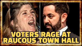 Swing District Republican MERCILESSLY BOOED at NIGHTMARE Town Hall