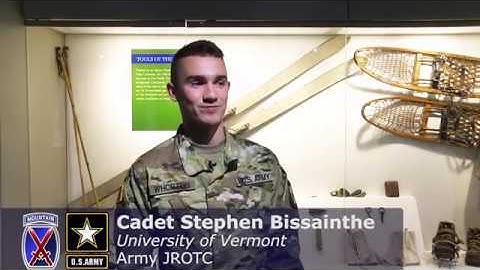 Meet Your Army | UVM Army ROTC cadets visit 10th Mountain Division