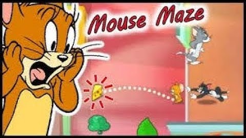 Tom and Jerry Mouse Maze - Firt Floor - Tom and Jerry Games Cartoons For Kids part 23