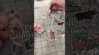 Christmas Printables ready for print-and-cut! #cricutcrafts #cricutmade #junkjournalprintables