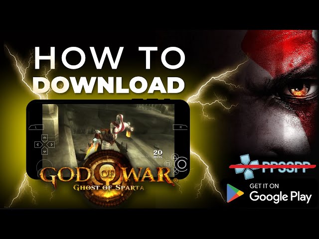 God of War Ghost of Sparta PPSSPP Zip File Download for Android