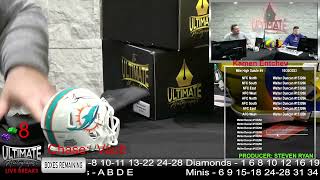 Tyreek Hill Dolphins Mini Helmet  - 10/30/2023 Live Breaks