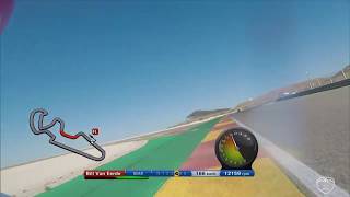 Bill Van Eerde On Board Camera Free Practice Session Motorland Aragón