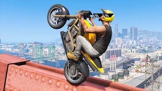 GTA 5 EPIC STUNTS & Fails (BEST GTA 5 Stunts Compilation) screenshot 4