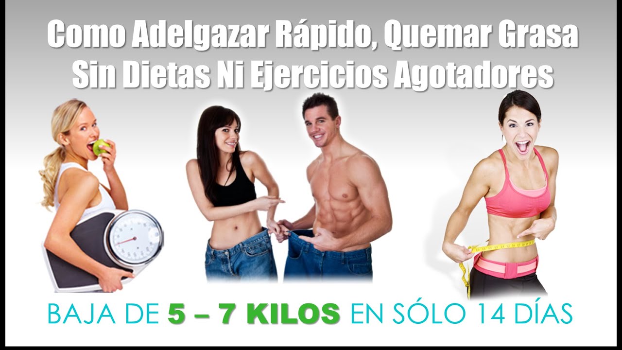 Como Bajar De Peso Rapido Sin Dieta Ni Ejercicio