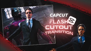 Capcut Flash Cutout Transition || flash Cutout Tutorial