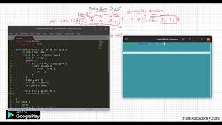 Selection Sort iteration by iteration explanation using c++ implementation