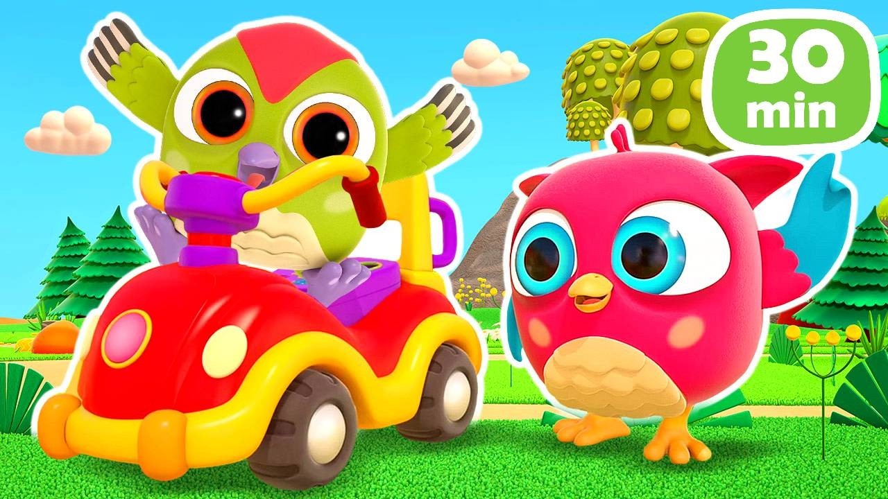 Hop Hop die Eule und Tok Tok der Specht – 30-minütiges Cartoon-Abenteuer
