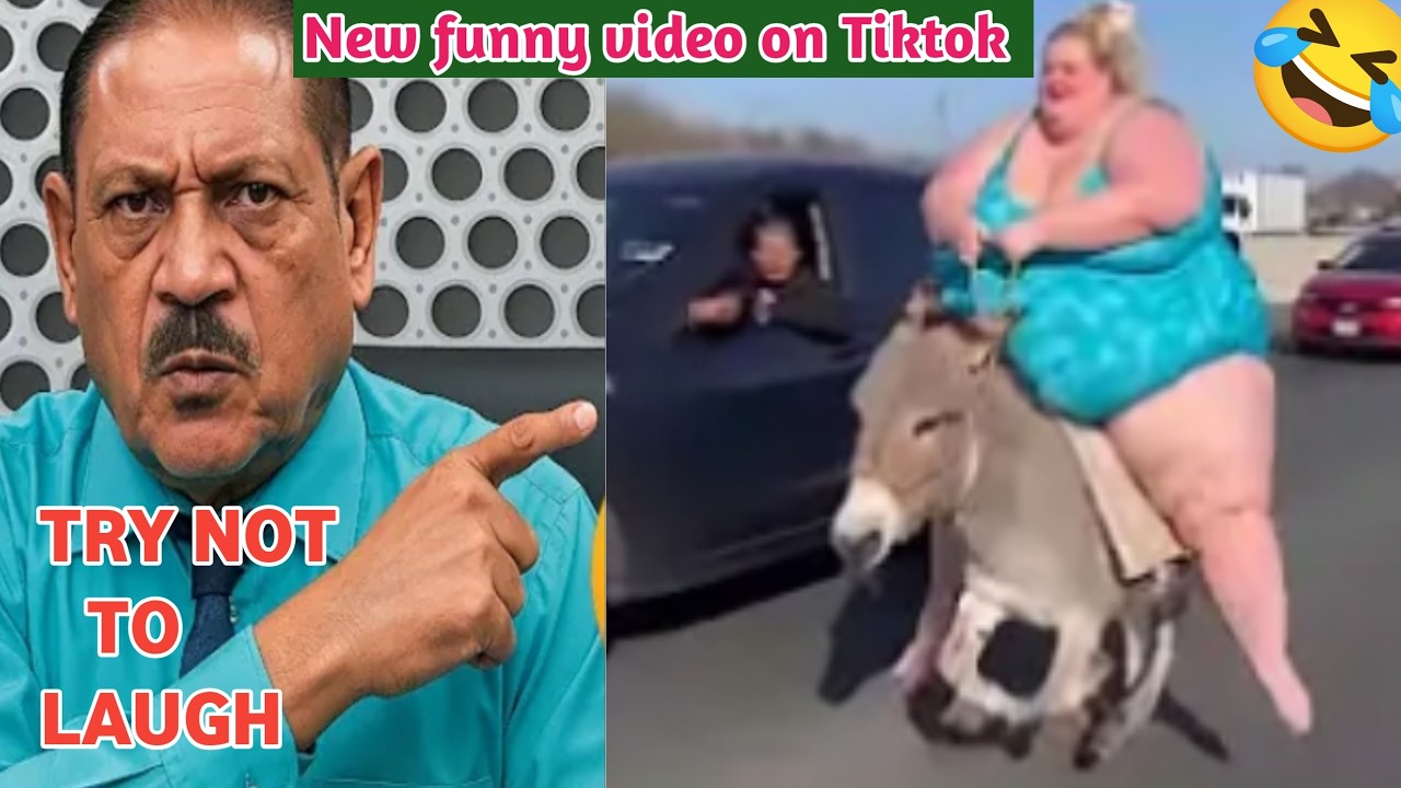 Try Not To Laugh Challenge🤣 | Crazy Funniest Video Ever In The World Ep. 94