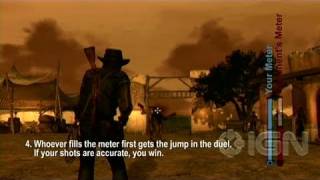 Red Dead Redemption X360 - IGN Video Tips: How to Duel screenshot 2