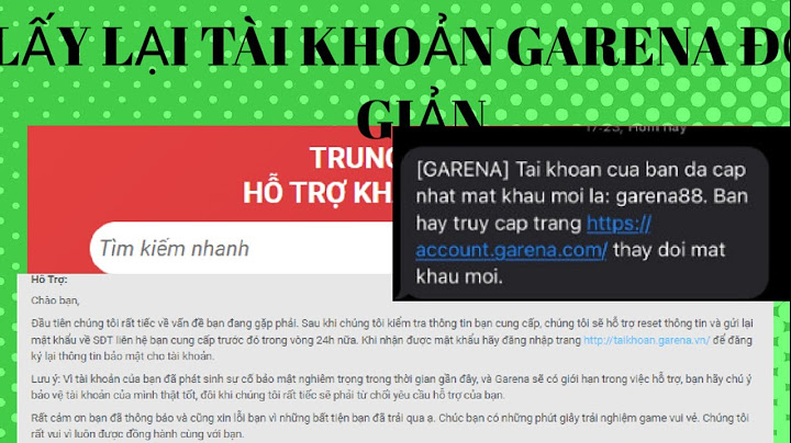 Lỗi không thể xác nhận đăng nhận garena năm 2024