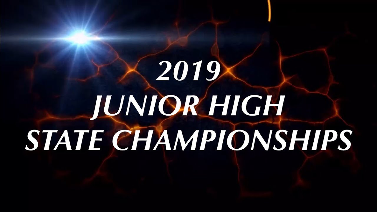 2019 Junior High State Championships (3A, 5A, 6A)