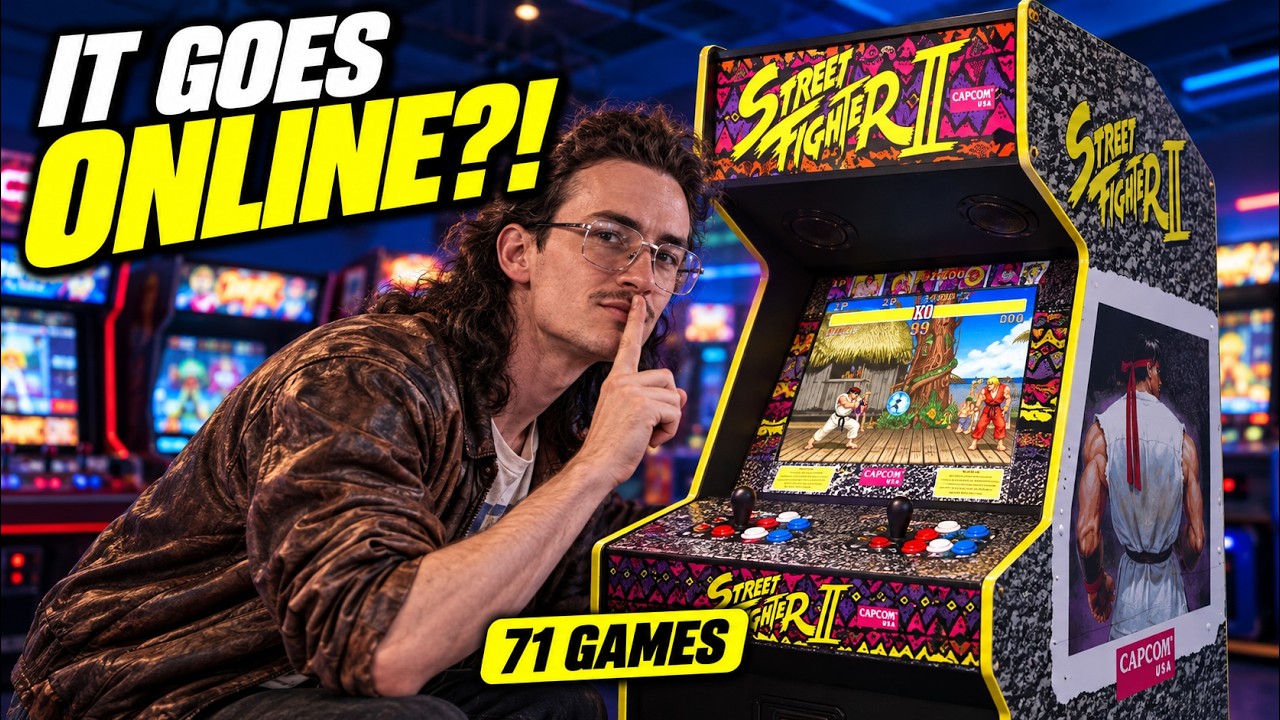 Iconic Arcade Street Fighter XT Hack UPDATE: 71 Capcom Games + Online Play (First Look)