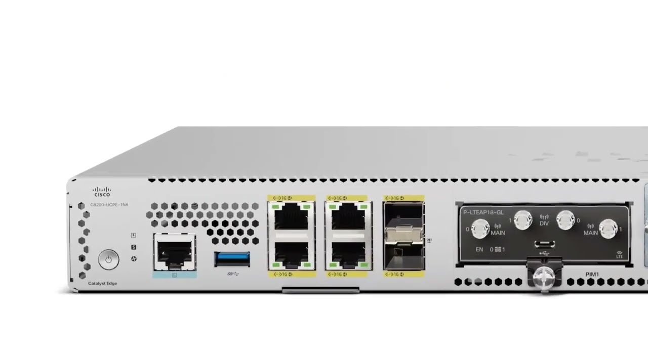 Cisco Catalyst 8200 Series Router #ccna #ccnp #sdwan #firewall