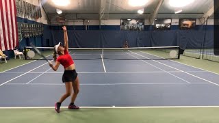 Angeles Rodriguez Rizo Class of 2025 College Tennis Recruiting Video