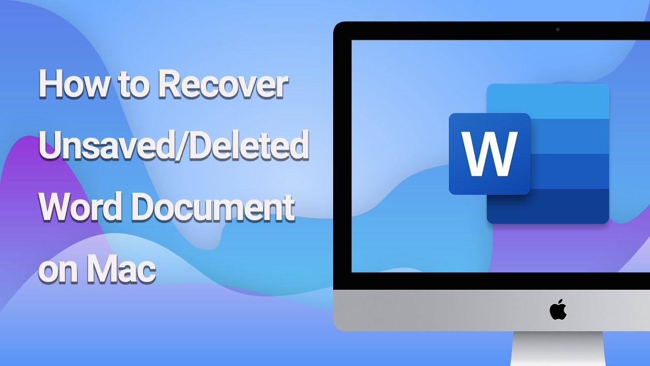 How to Recover Deleted Files from Mac