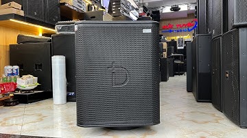 Nhìn Thôi Đã Đủ Mê, Sub Hơi Bass 40 Dbacoustic LX-S55, Bass Thổi Rung Nhà. LH:0969.019.268