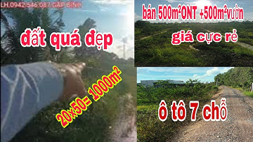 27KH)bán 500m²ONT +500m² vườn giá cực rẻ xã bình đức bến lức long an (tây ninh) @BÌNHTRẦNNHÀĐẤT 