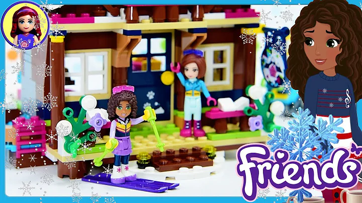 Snow Resort Chalet Lego Friends Build Review Silly Play Kids Toys