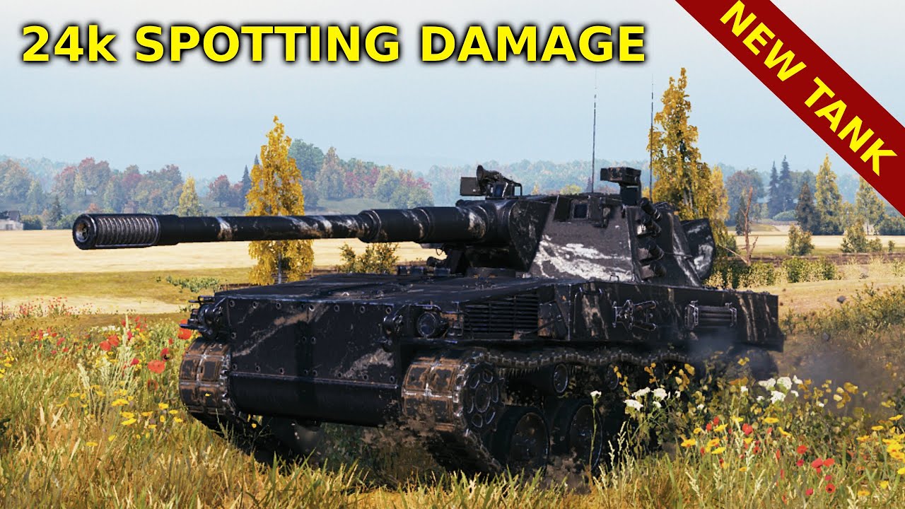 Borkenkäfer - New Tier 11 German Light Tank - 24k Spotting Damage - Wolrd of Tanks