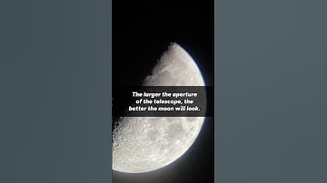 Does aperture really matter? Here’s how different telescopes see the Moon. #gskyer #telescope