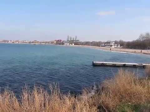  Бухта Узкая зимой - 2013 года. Черноморское. Крым.