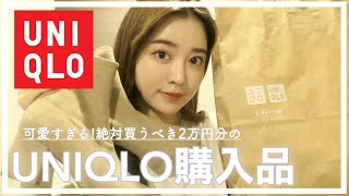 【秋冬購入品】絶対買うべきUNIQLO2万円分の神アイテム！