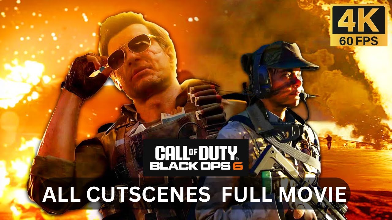 Call of Duty: Black Ops 6 - All Cutscenes (Full Game Movie) 4K - YouTube