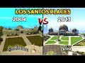 GTA 5 VS GTA SAN ANDREAS : LOS SANTOS PLACES