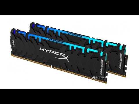 Оперативная память HyperX DDR4-2933 16384MB PC4-23500 (Kit of 2x8192) Predator RGB (HX429C15PB3AK2/16)