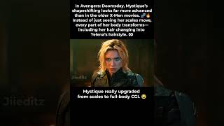 **Mystique’s Shapeshifting Just Got a MASSIVE Upgrade! 😳🔥 #Doomsday #hiddendetails #marvelexplained