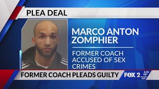 Former gym coach admits sexually assaulting underage teens